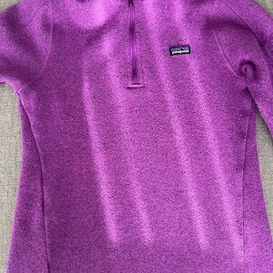 Patagonia Women's Vibrant Purple Turtleneck Sweater